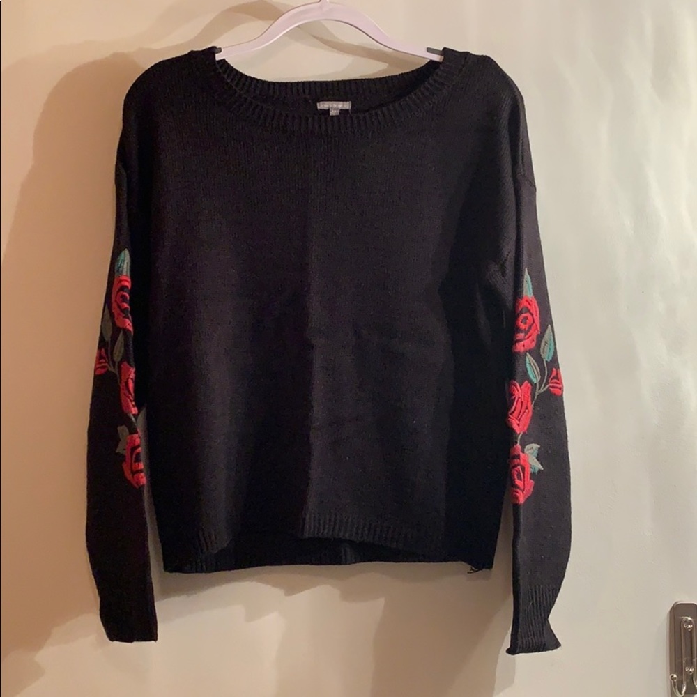 Charlotte Russe rose sweater